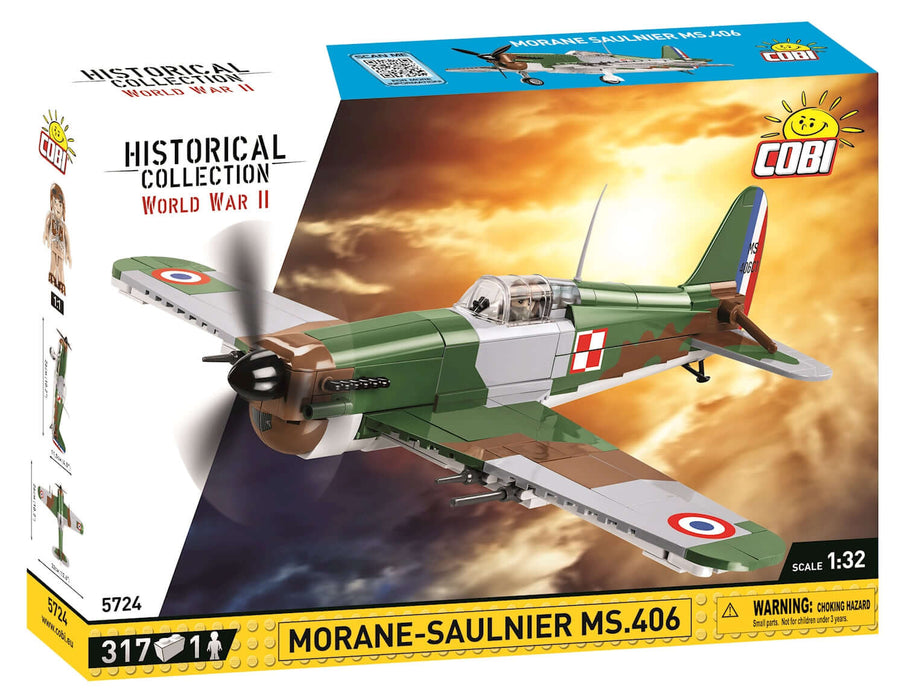 Morane-Saulnier MS.406 / 317 pcs - COBI 5724