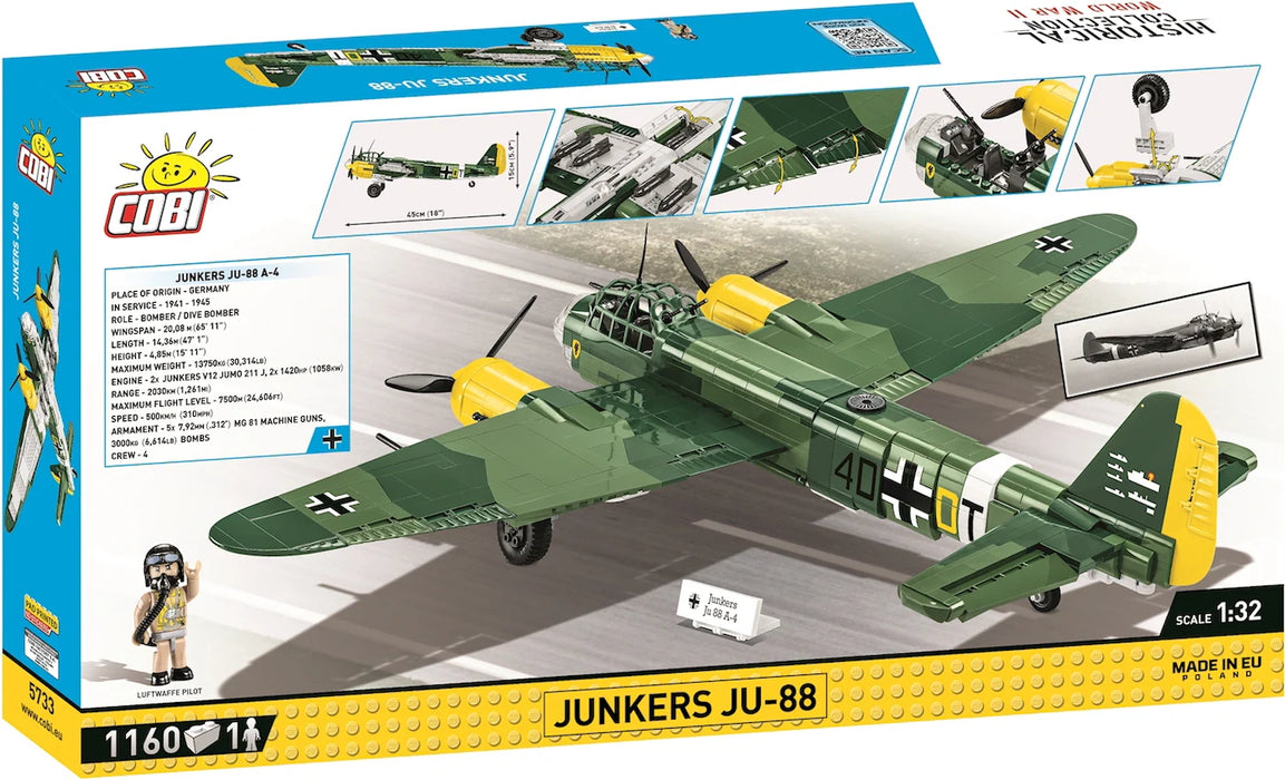 Junkers JU 88 - 1160pcs - COBI 5733