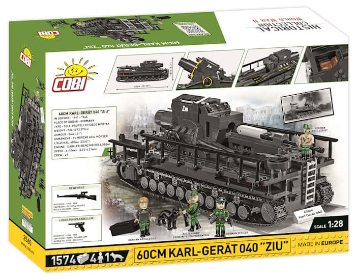 60 cm Karl-Gerät 040 Ziu - COBI 2560