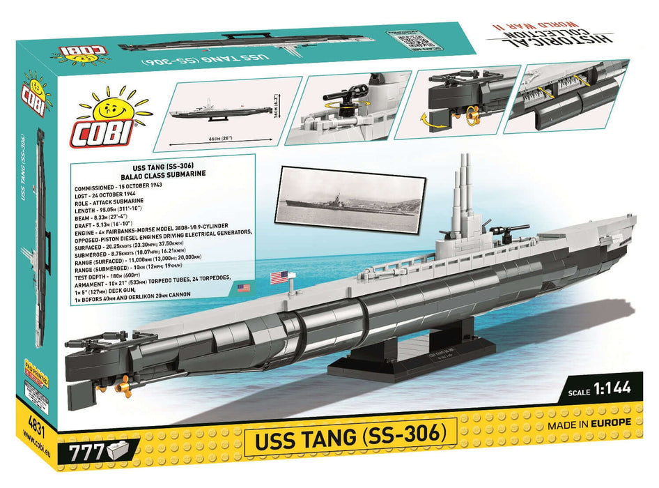 USS Tang (SS-306) / 777 pcs. - COBI 4831