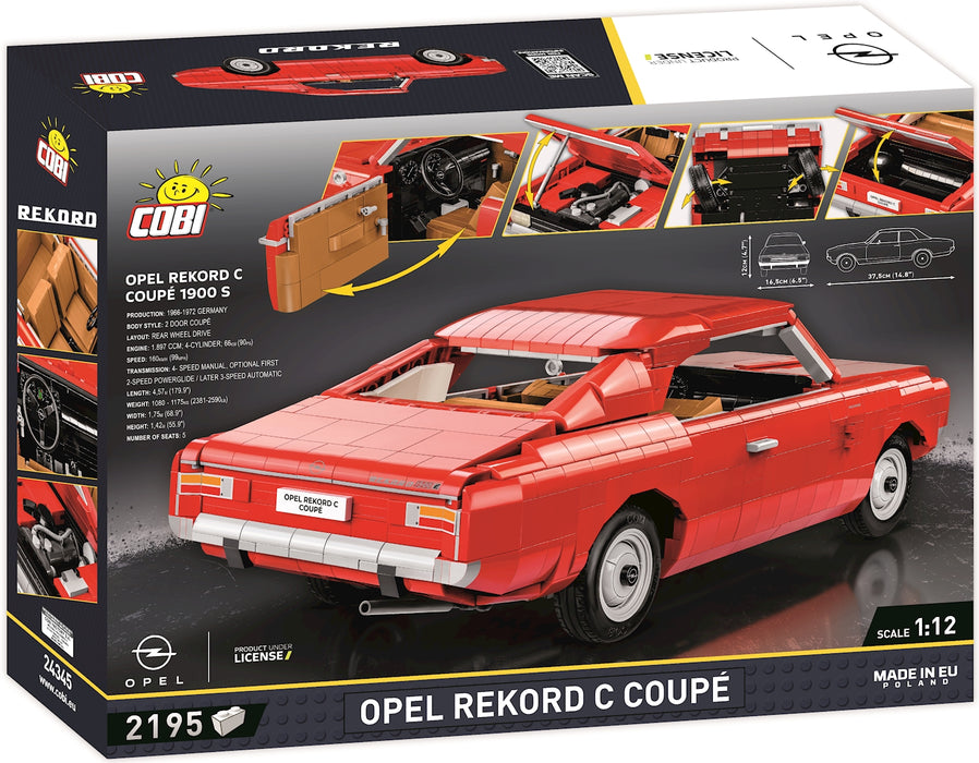 1:12 Opel Rekord C Coupé/2195 p. - 24345