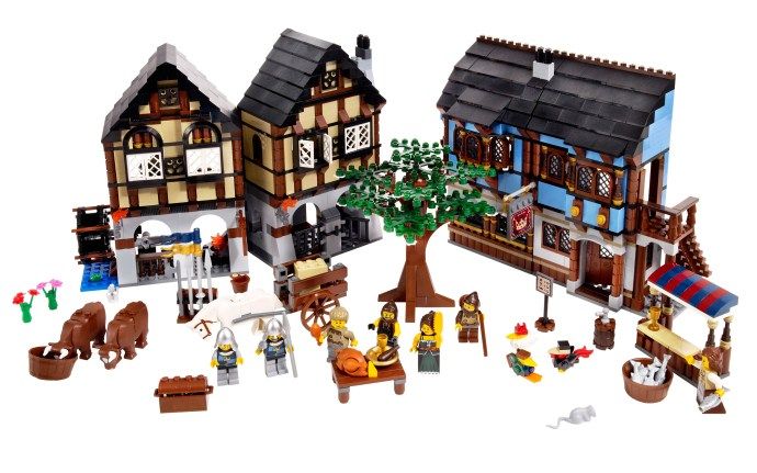 USATO - Medieval Market Village - 10193 - Il Mattoncino