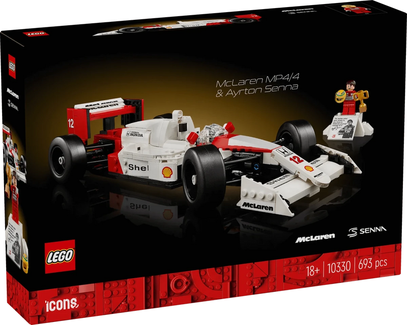 McLaren MP4/4 e Ayrton Senna - 10330 - Il Mattoncino