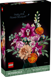 Bouquet di fiori rosa - 10342 - Il Mattoncino