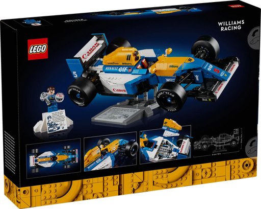 Williams Racing FW14B e Nigel Mansell - 10353 - Il Mattoncino
