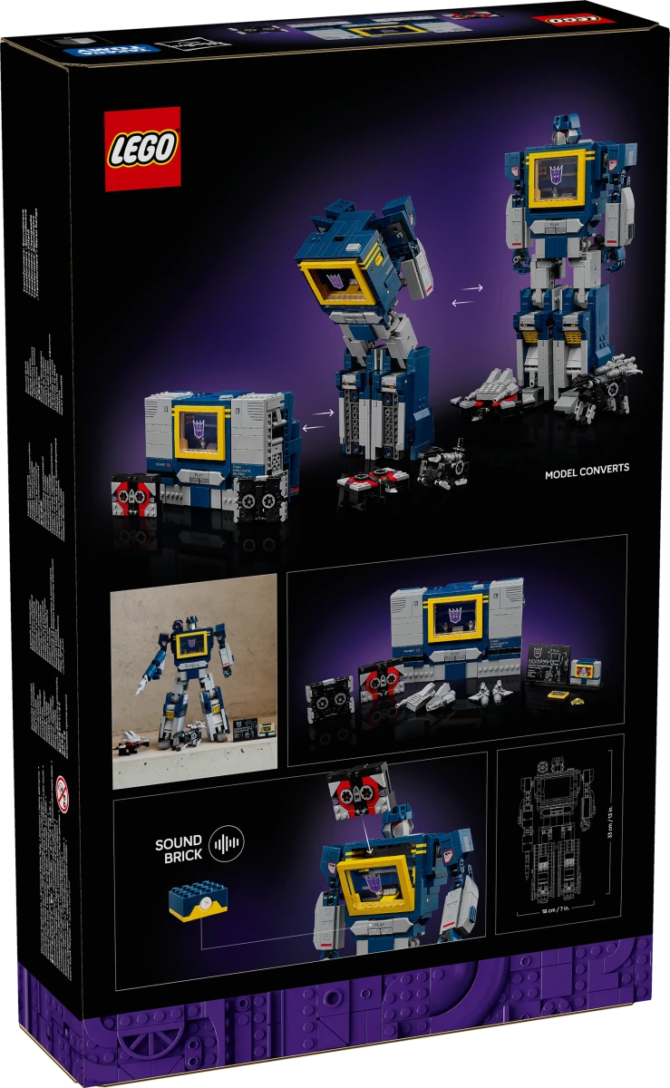 Transformers: Soundwave - 10358 - Il Mattoncino