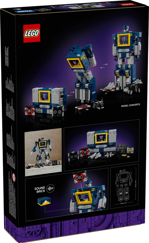 Transformers: Soundwave - 10358 - Il Mattoncino