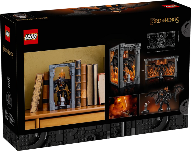 Il Signore degli Anelli: Book Nook del Balrog™ - 10367 - Il Mattoncino