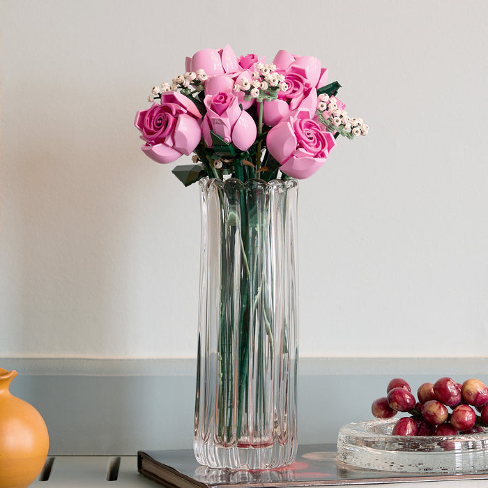 Bouquet di rose rosa - 10374