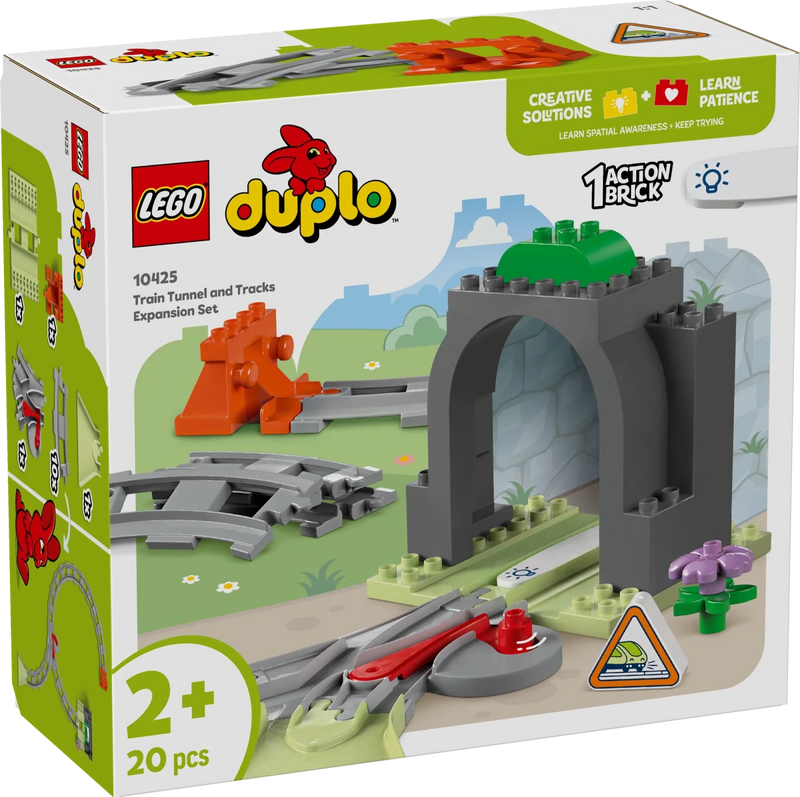 Pack di espansione tunnel e binari ferroviari - 10425 - Il Mattoncino