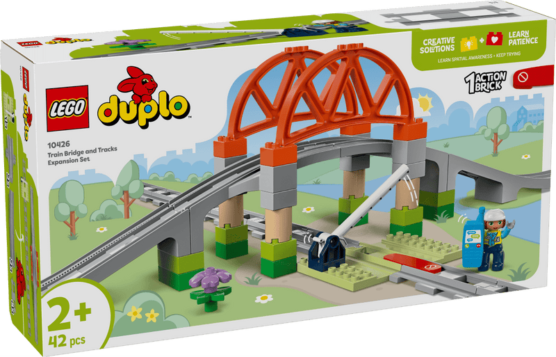 Pack di espansione ponte e binari ferroviari - 10426 - Il Mattoncino
