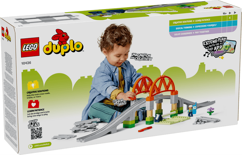 Pack di espansione ponte e binari ferroviari - 10426 - Il Mattoncino