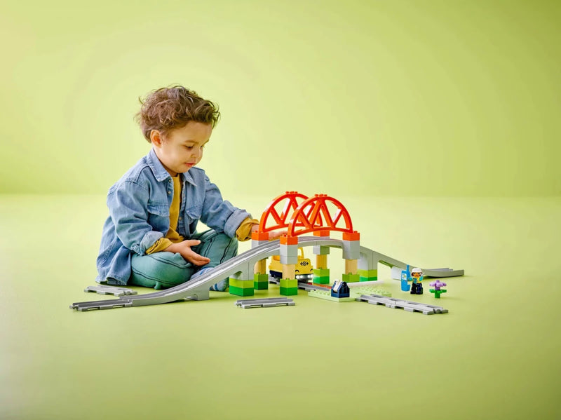 Pack di espansione ponte e binari ferroviari - 10426 - Il Mattoncino