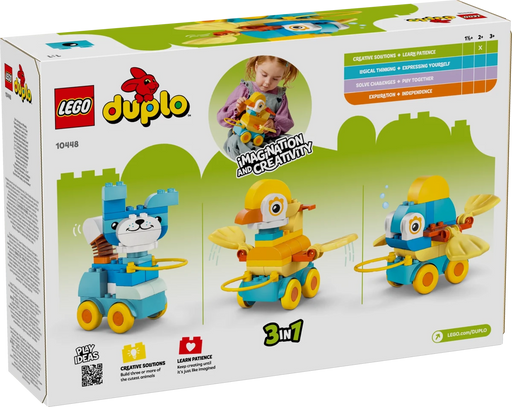 Animali su ruote 3 in 1 - 10448 - Il Mattoncino