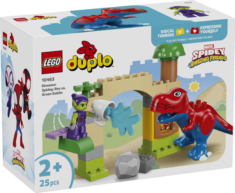 Dinosauro Spidey-Rex vs. Goblin - 10463