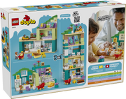 Casa familiare moderna 3 in 1 con personaggi - 10470 - Il Mattoncino