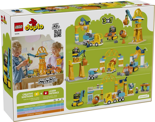 Cantiere e veicoli 3 in 1 - 10476 - Il Mattoncino