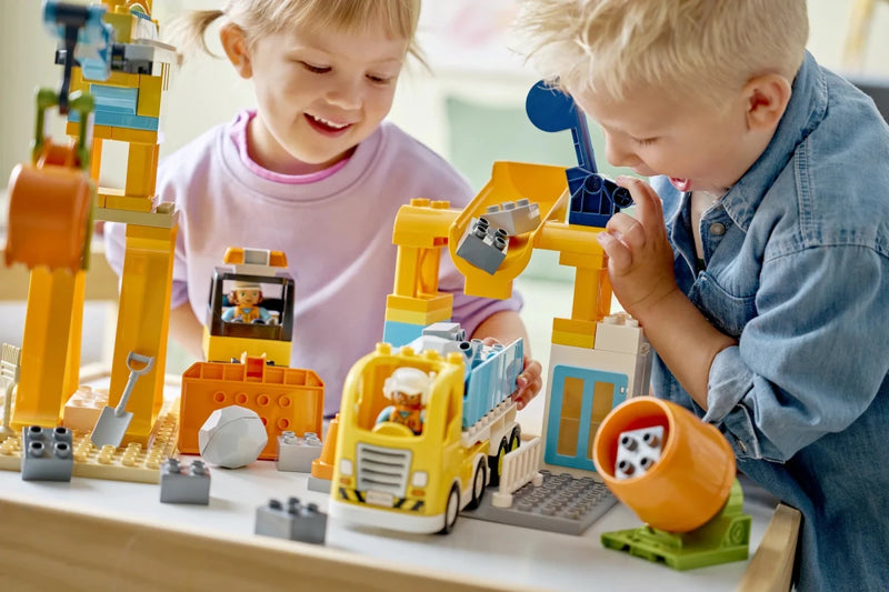 Cantiere e veicoli 3 in 1 - 10476 - Il Mattoncino