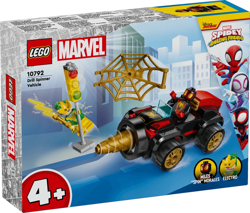 Veicolo trivella di Spider - man - 10792 - Il Mattoncino