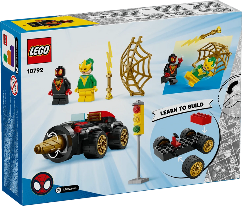 Veicolo trivella di Spider - man - 10792 - Il Mattoncino