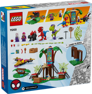 Battaglia con il raptor al quartier generale sull’albero di Spider - man e Gobby - 11200 - Il Mattoncino