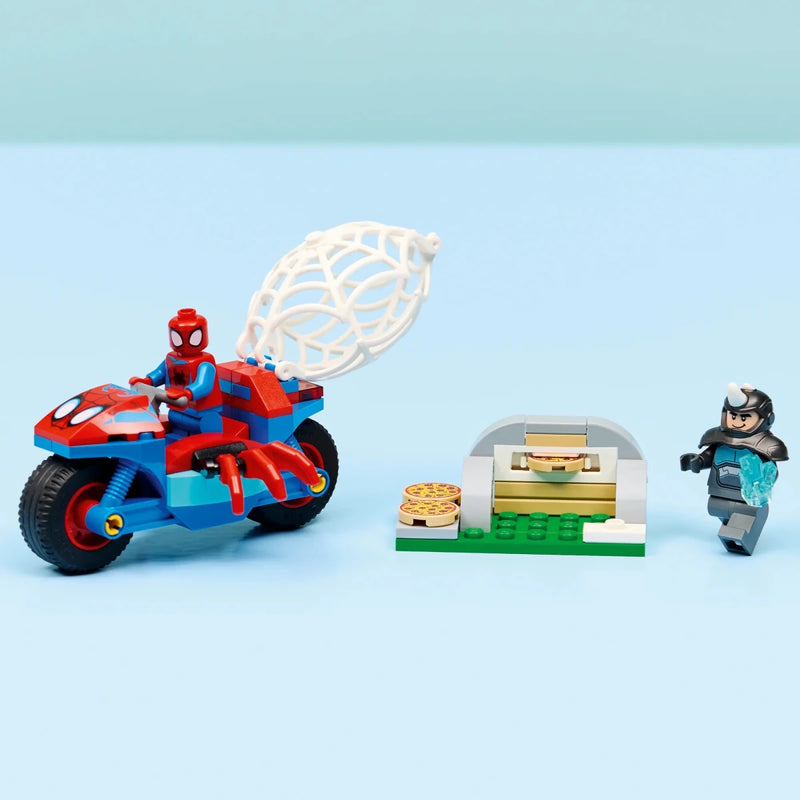 Spidey sulla moto contro Rhino - 11206 - Il Mattoncino