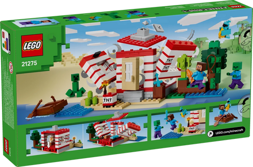 Casa nella giungla esplosiva - 21275 - Il Mattoncino