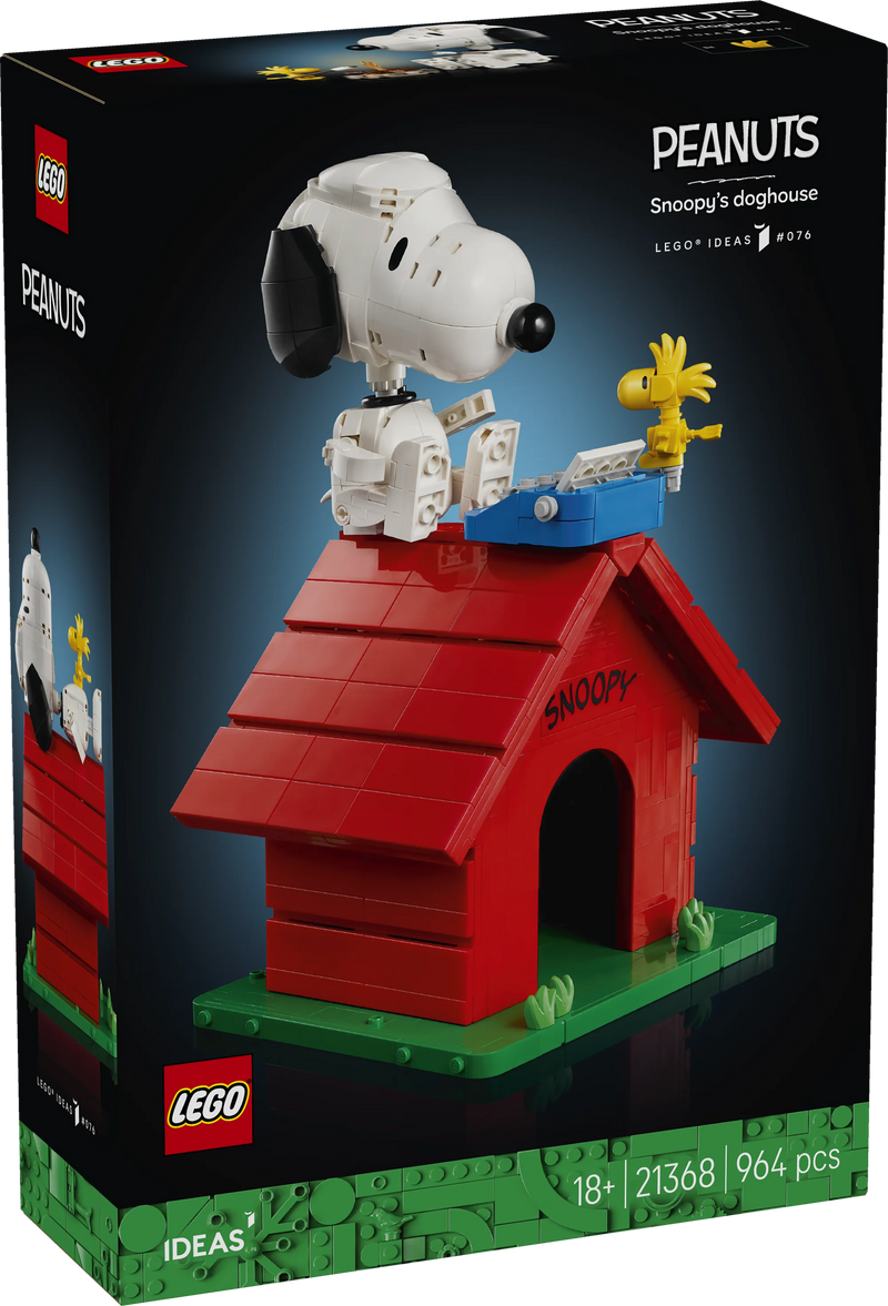 Peanuts: la cuccia di Snoopy - 21368