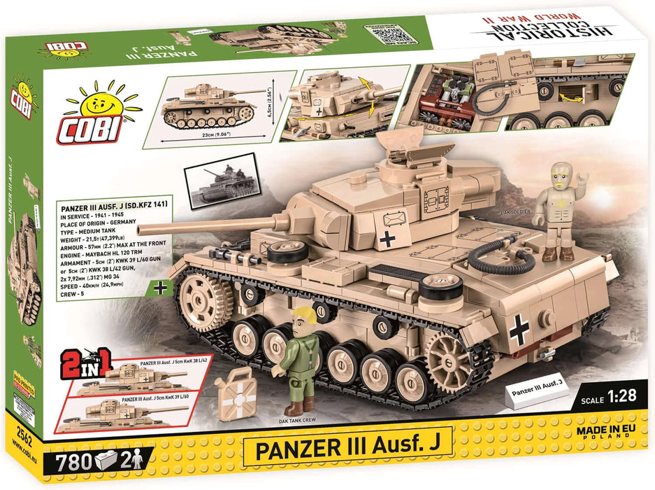 Panzer III Ausf. J / 780 pcs - COBI 2562