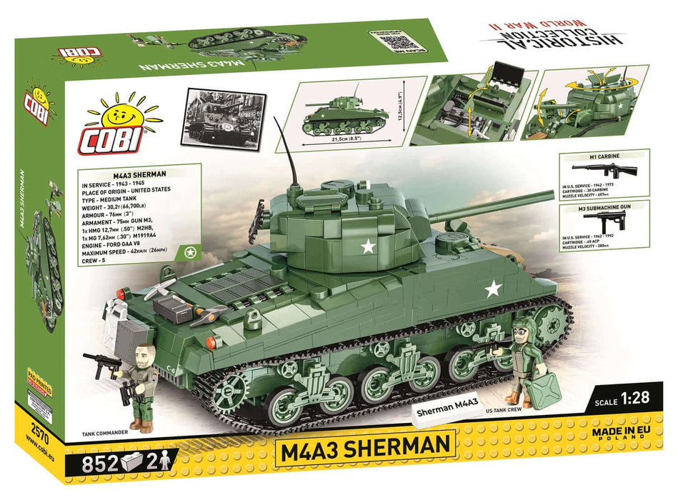 M4A3 Sherman / 852 pcs - COBI 2570