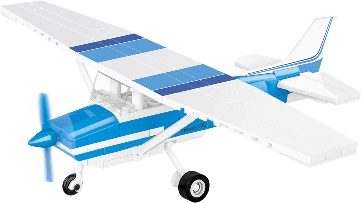 Cessna 172 Skyhawk / 160 pcs SH White-Blue - COBI 26622