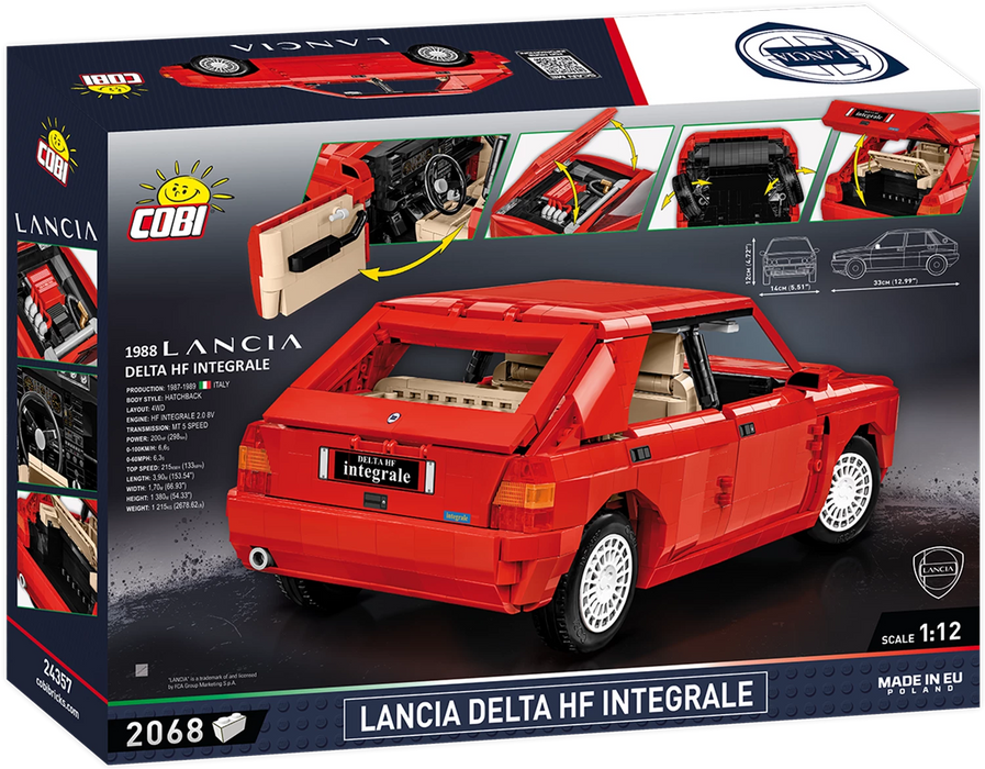 Lancia Delta / 2068 pcs Lancia Delta HF Integrale - 24357