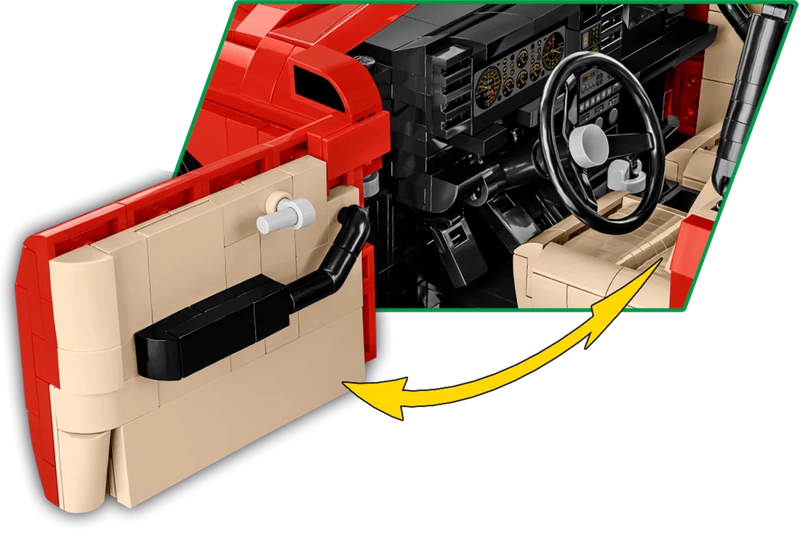 Lancia Delta / 2068 pcs Lancia Delta HF Integrale - 24357 - Il Mattoncino