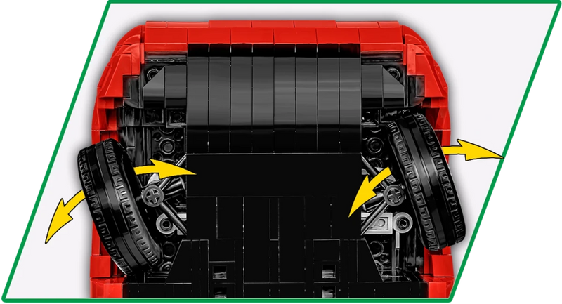 Lancia Delta / 2068 pcs Lancia Delta HF Integrale - 24357 - Il Mattoncino