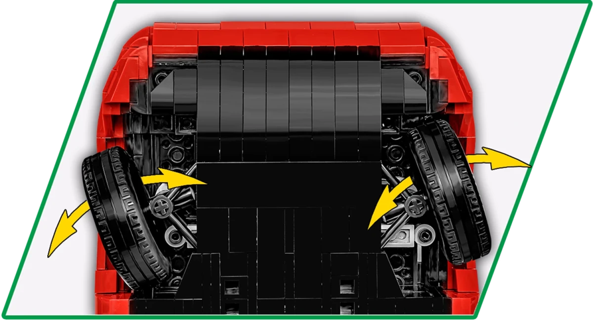 Lancia Delta / 2068 pcs Lancia Delta HF Integrale - 24357 - Il Mattoncino