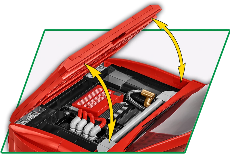 Lancia Delta / 2068 pcs Lancia Delta HF Integrale - 24357 - Il Mattoncino