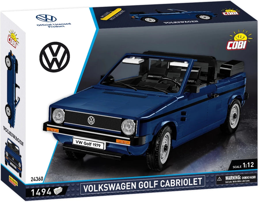 VW Golf I(1979) / 1494 pcs VW Golf I GTI Cabriolet - 24360 - Il Mattoncino