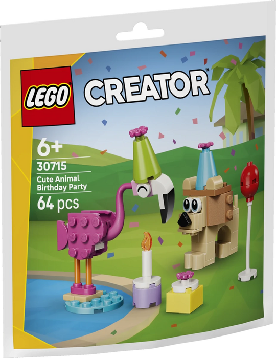 Festa di compleanno con adorabili animali - 30715 - Il Mattoncino