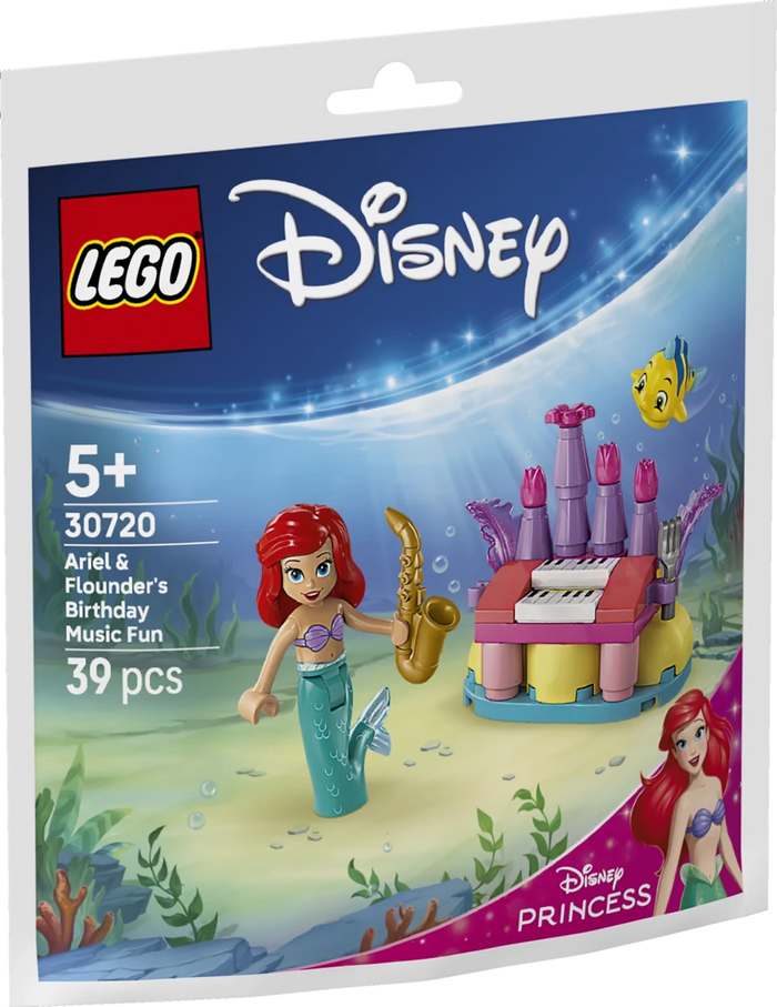 Divertimento musicale per il compleanno di Ariel e Flounder - 30720 - Il Mattoncino