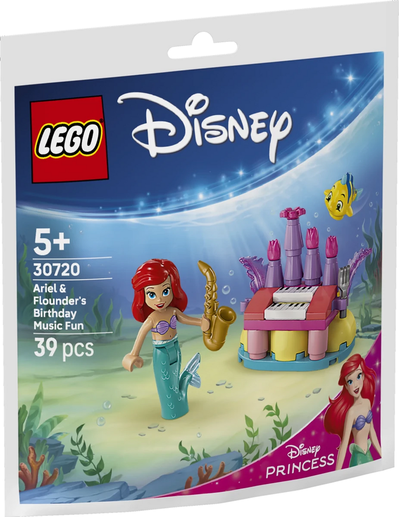 Divertimento musicale per il compleanno di Ariel e Flounder - 30720 - Il Mattoncino