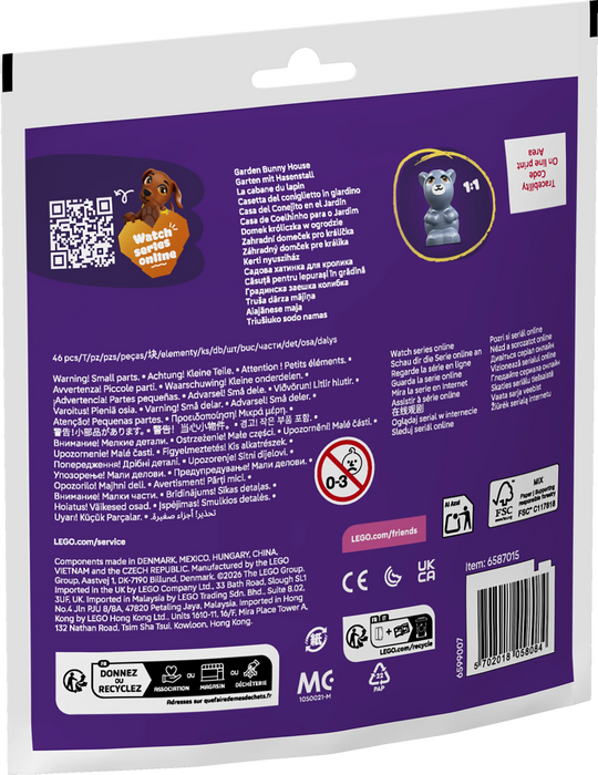 Casetta del coniglietto in giardino - 30722