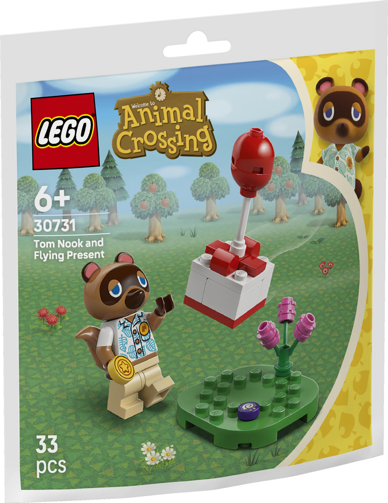 Tom Nook con regalo volante - 30731