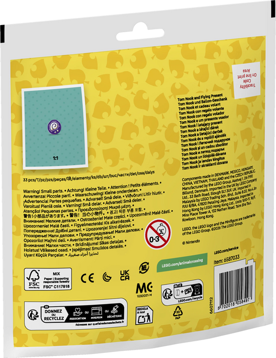 Tom Nook con regalo volante - 30731