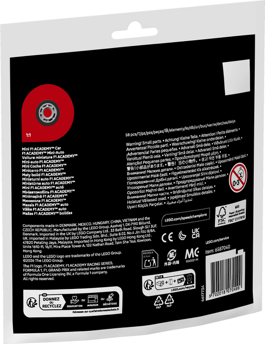 Mini-auto F1 ACADEMY™ - 30734