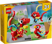 Drago rosso - 31145 - Il Mattoncino