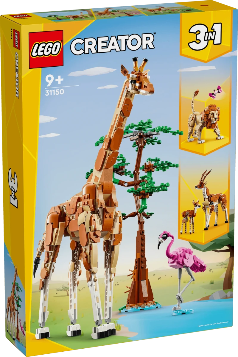 Animali del safari - 31150 - Il Mattoncino