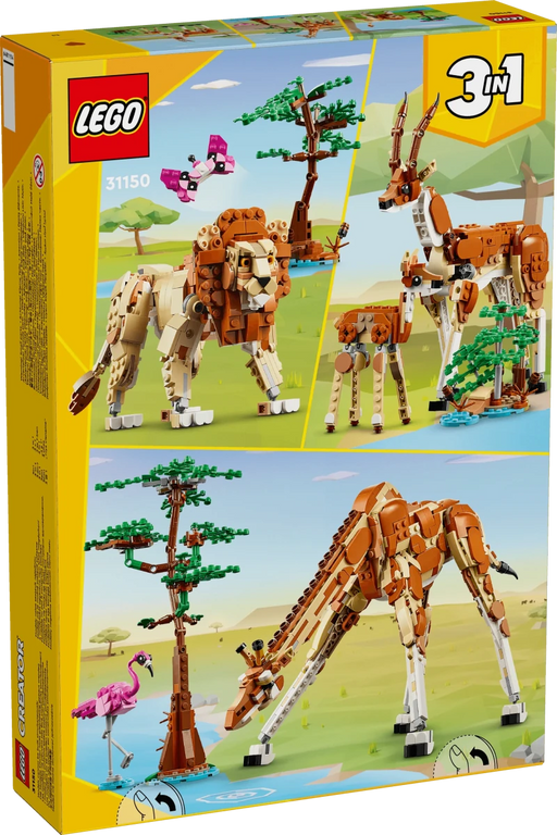 Animali del safari - 31150 - Il Mattoncino