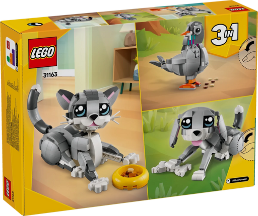 Gatto giocoso - 31163 - Il Mattoncino