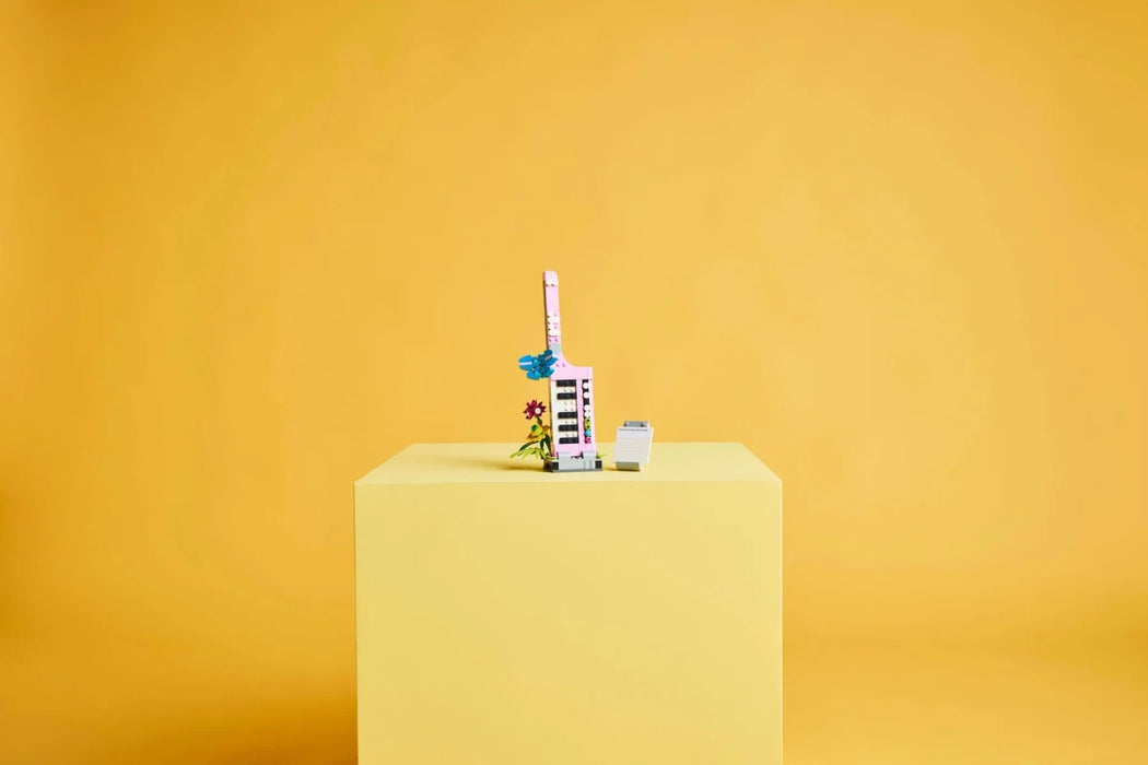 Macchina da scrivere con fiori - 31169 - Il Mattoncino