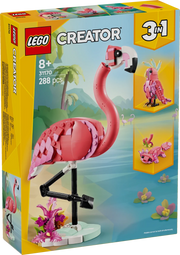 Animali selvatici: fenicottero rosa - 31170 - Il Mattoncino